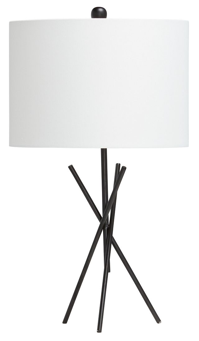 Tripod Metal Table Lamp