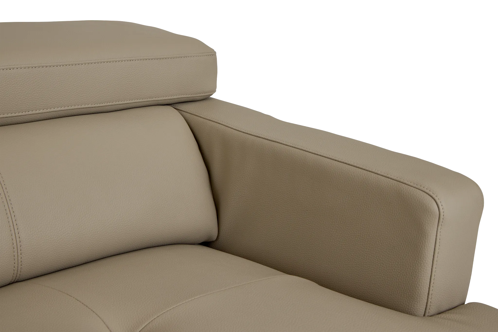 Marquez Taupe Micro Sofa