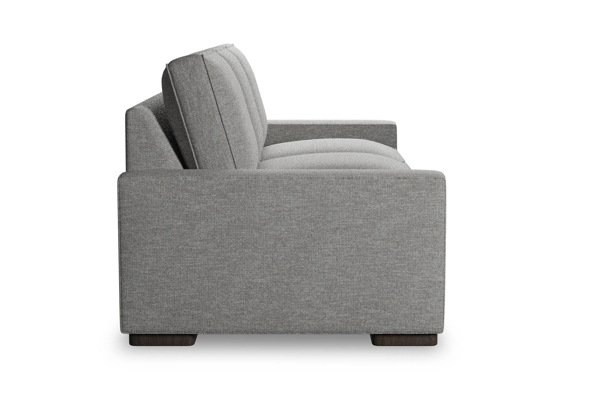 Edgewater Victory Gray 96" Sofa W/ 3 Cushions