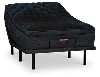 Simmons Beautyrest World Class Level 4 Firm Baselogic Gold Adjustable Base Mattress Set