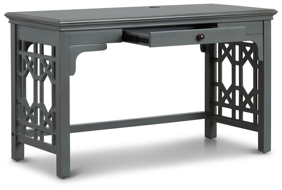Joplin Gray 1drawer Desk
