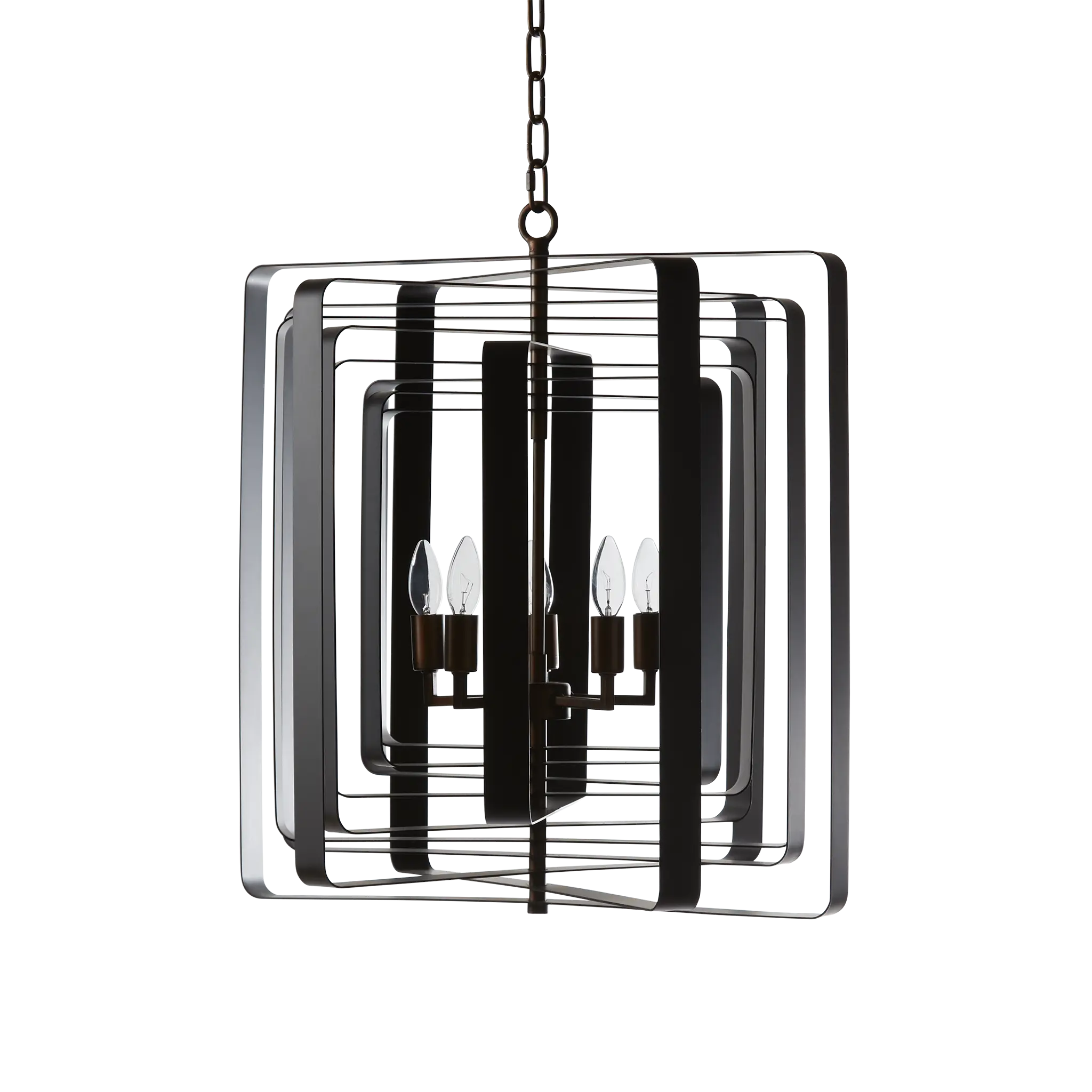 Layers Metal Chandelier Layers Metal Chandelier