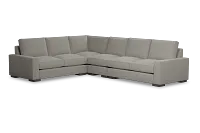 Edgewater Maguire Pewter Medium Two-arm Sectional