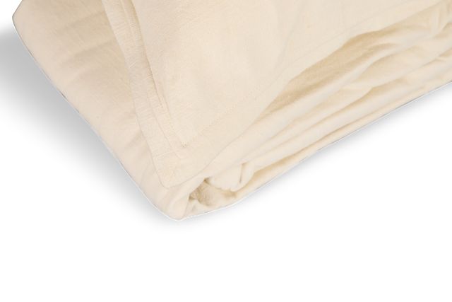 Tullis Ivory 3-piece Duvet Set