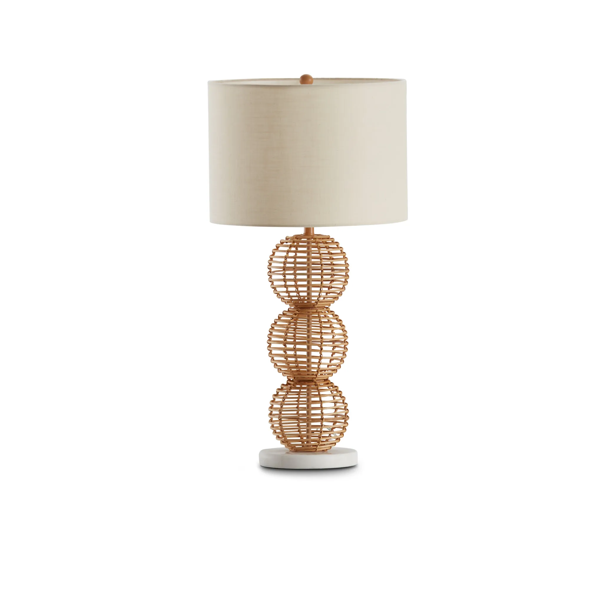 Rattan Large Table Lamp