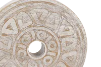 Rusty White Small Tabletop Accessory