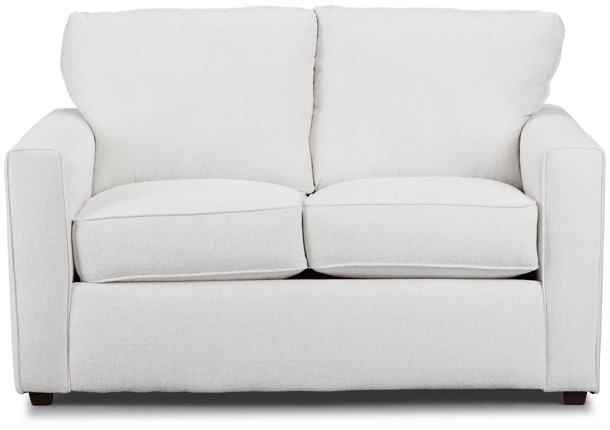 Avalon White Fabric Loveseat Avalon White Fabric Loveseat