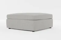 Destin Maguire Gray Fabric Cocktail Ottoman