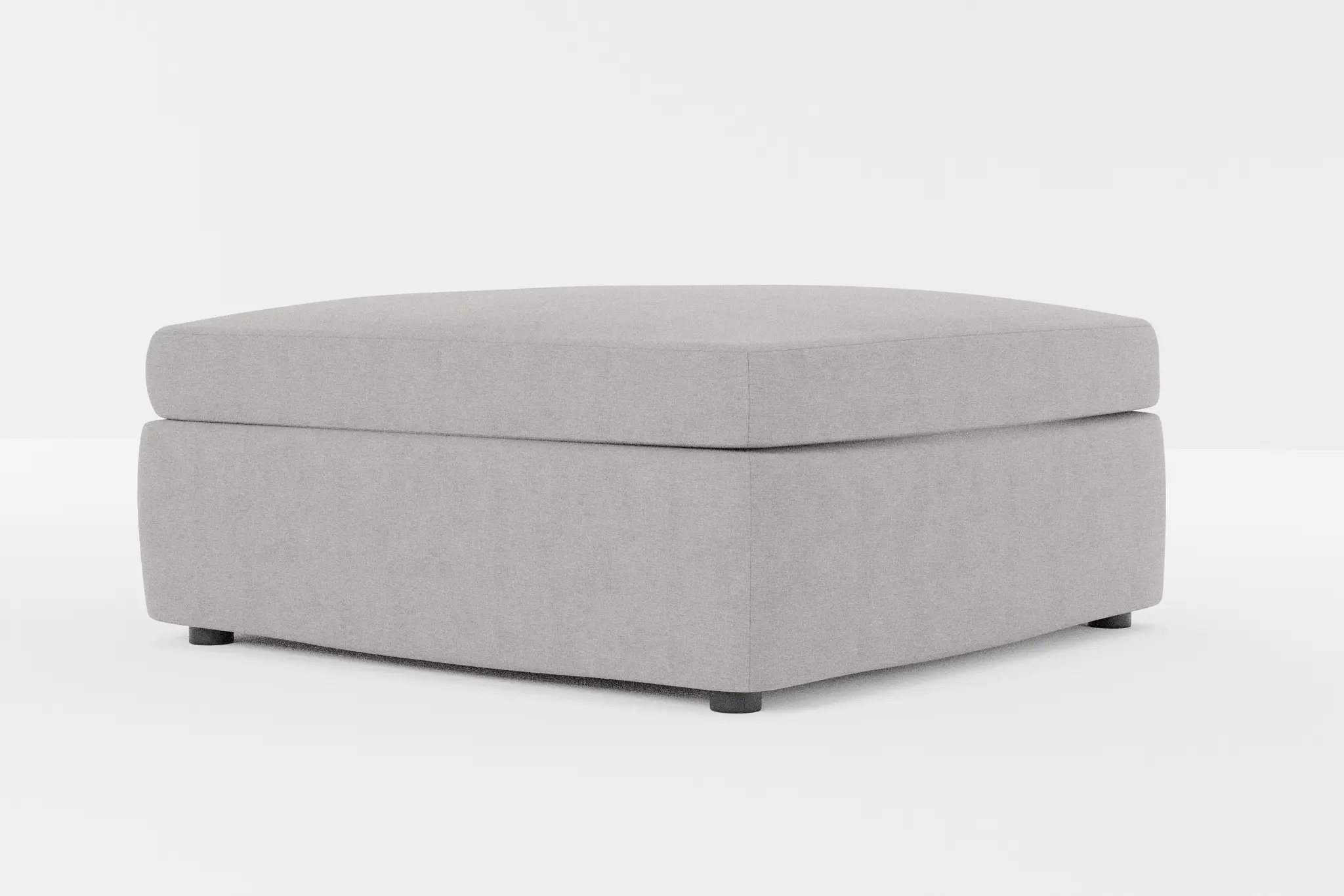 Destin Maguire Gray Fabric Cocktail Ottoman Destin Maguire Gray Fabric Cocktail Ottoman