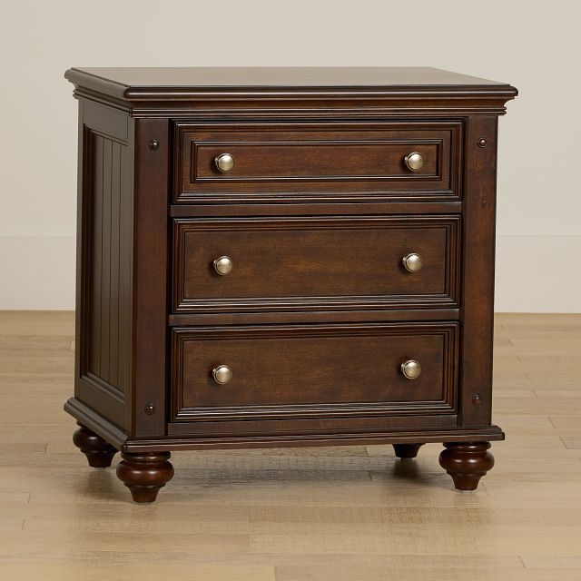 Savannah Dark Tone 3-drawer Nightstand