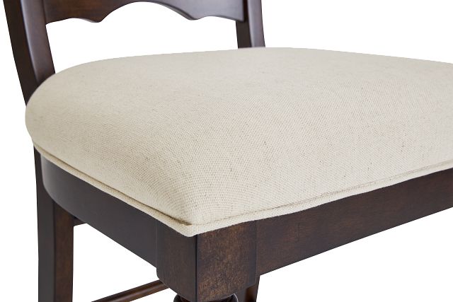 Savannah Dark Tone 30" Upholstered Barstool