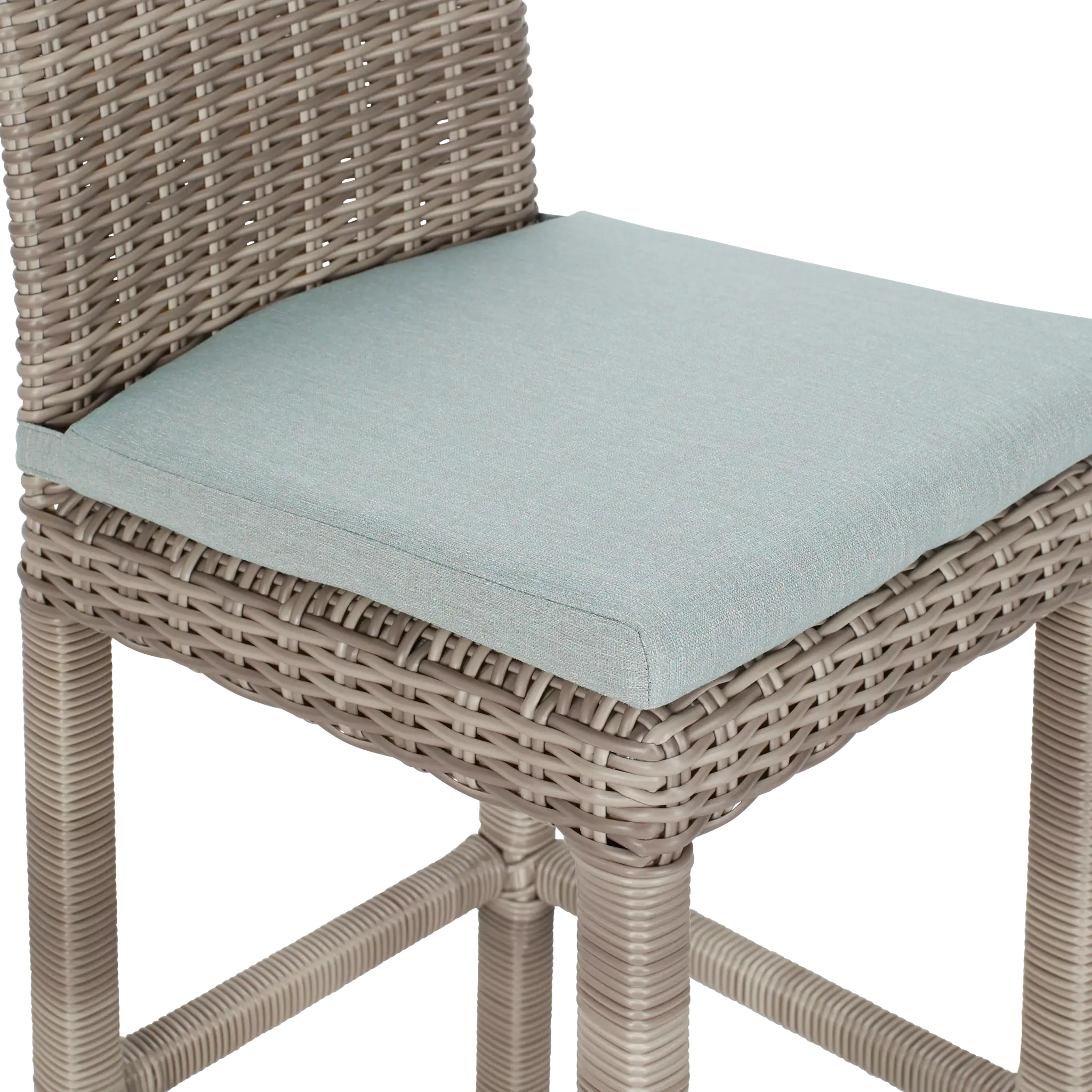 Raleigh Teal Woven 30" Barstool Raleigh Teal Woven 30" Barstool