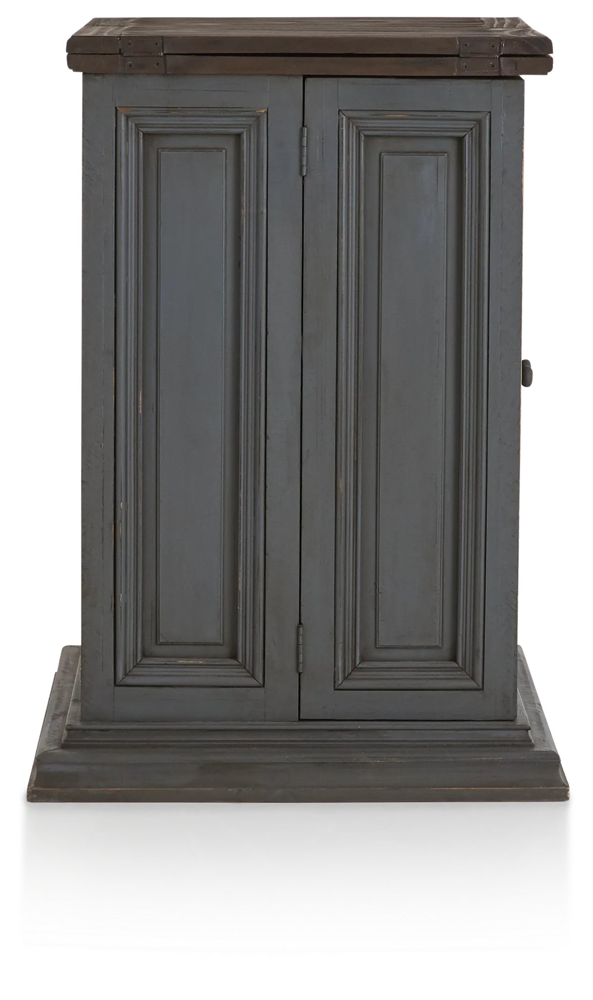Marcello Gray Wood Fold Out Bar