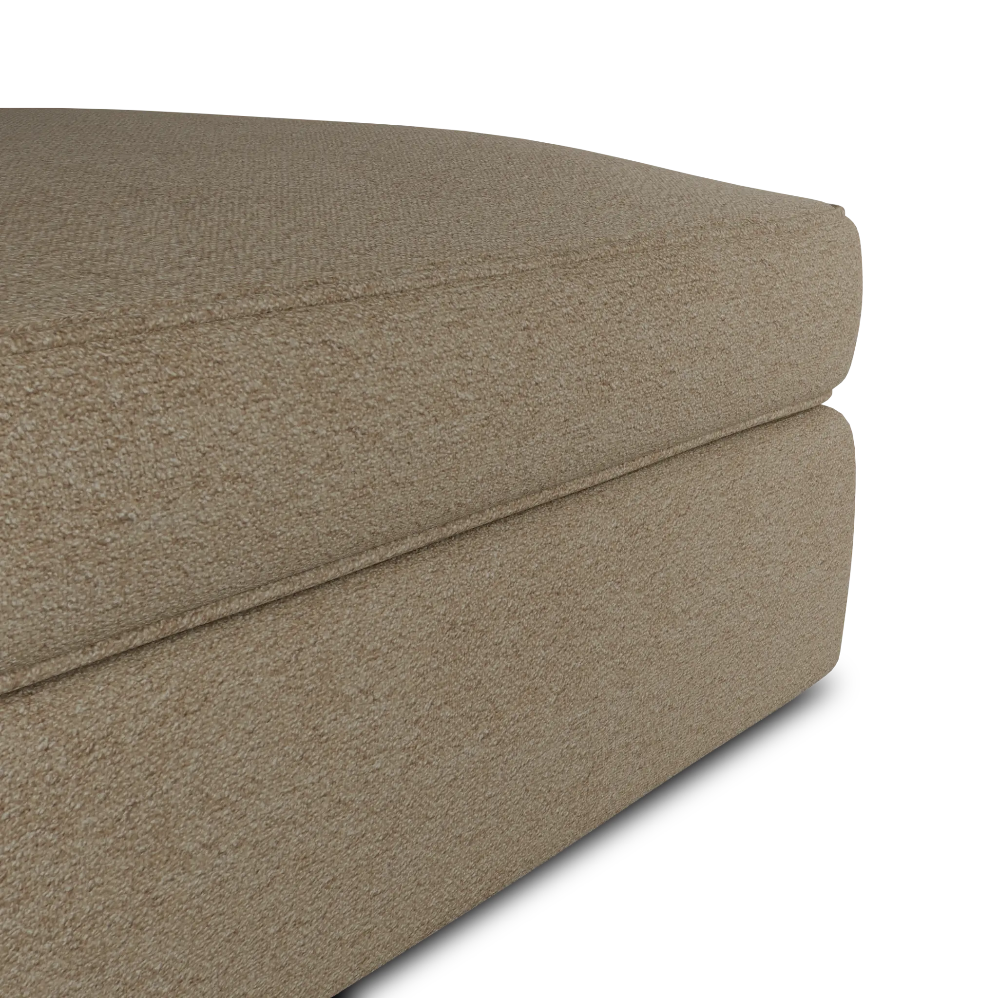 Siesta Elite Taupe Fabric Ottoman Siesta Elite Taupe Fabric Ottoman
