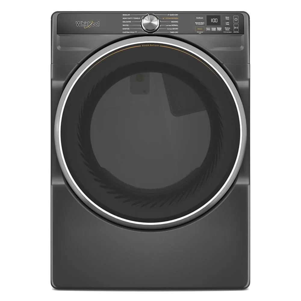 Whirlpool 6720 Series Black Front Load Electric Dryer