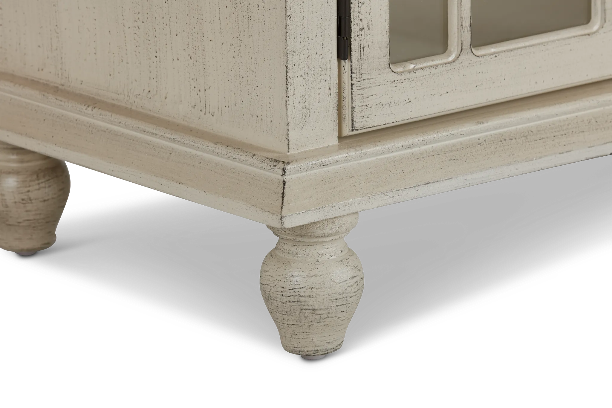 Alexis Ivory Four-door Cabinet