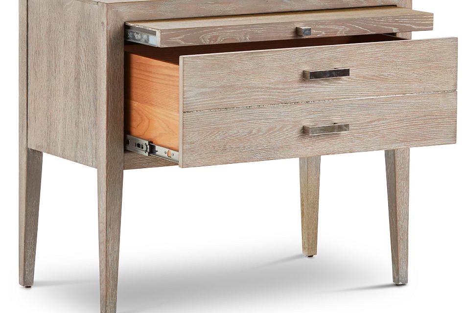 light wood nightstands