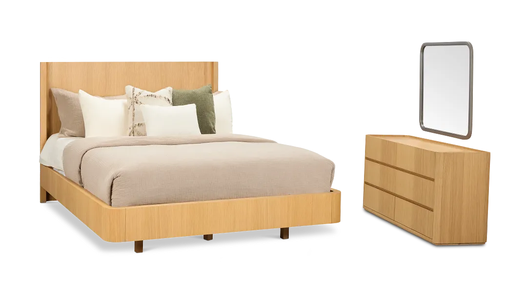 Nomad Light Tone Shelter Bedroom