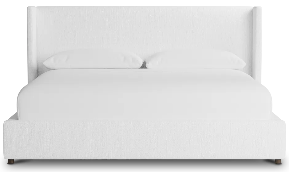 Captiva Revenue White 48" Upholstered Shelter Bed