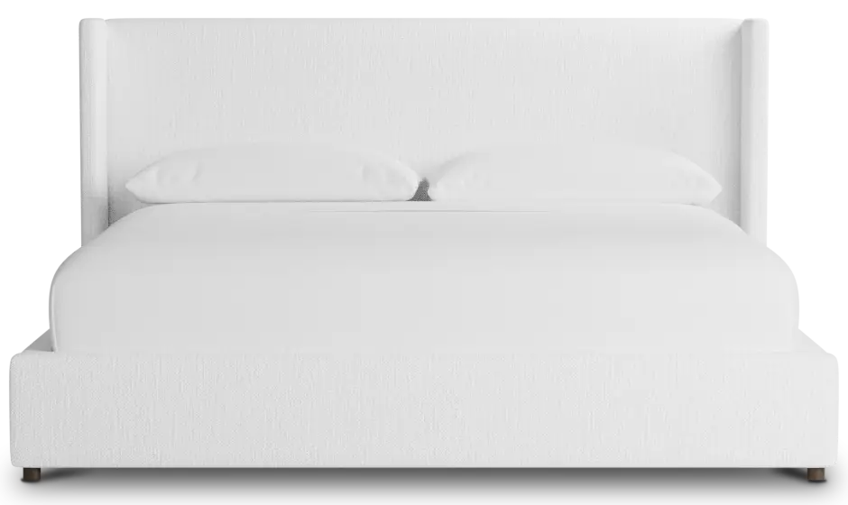 Captiva Revenue White 48" Upholstered Shelter Bed Captiva Revenue White 48" Upholstered Shelter Bed