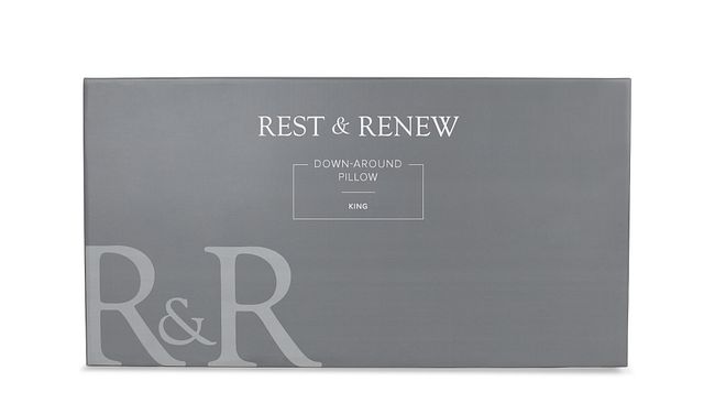 Rest & Renew Down Around Back Sleeper Pillow