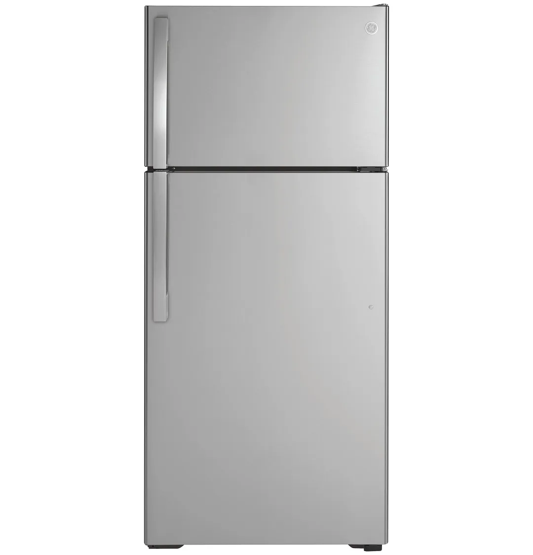 Ge 17 Series Stainless Steel Top Freezer Refrigerator