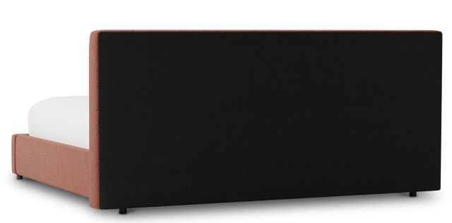 Grayton Elite Medium Brown 44" Upholstered Platform Bed