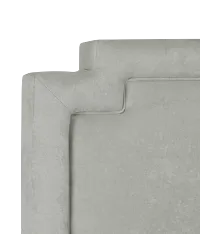 Whitney Taupe Uph Platform Bed