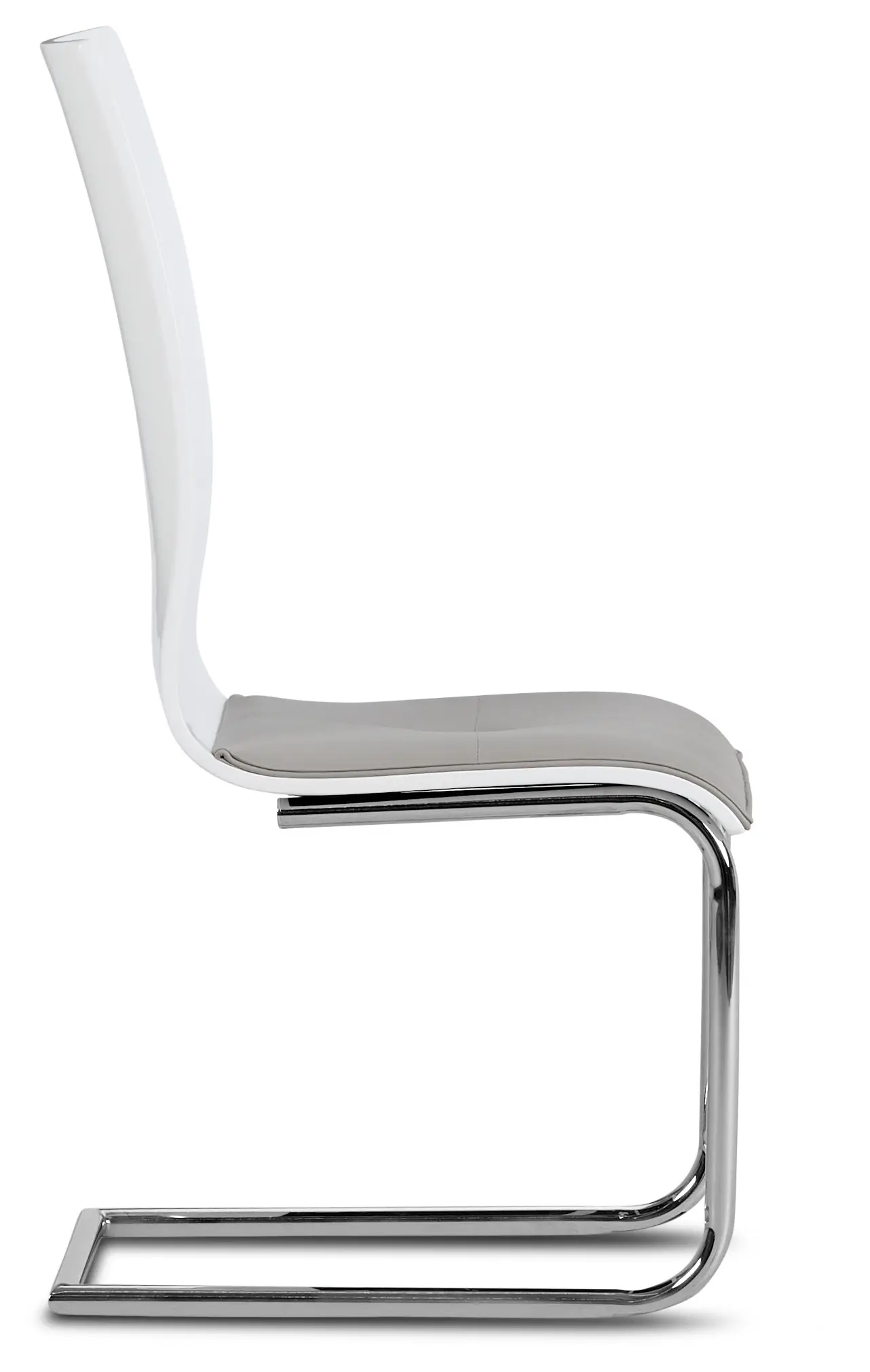 Pavia Two-tone Chrome Upholstered Side Chair Pavia Two-tone Chrome Upholstered Side Chair