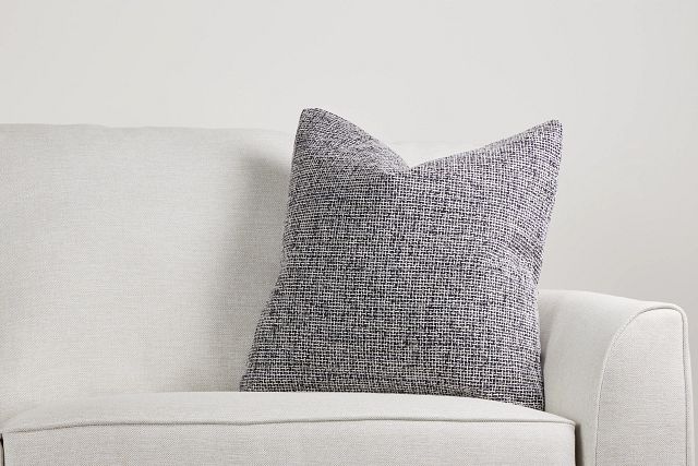 Sutton Black 22" Accent Pillow