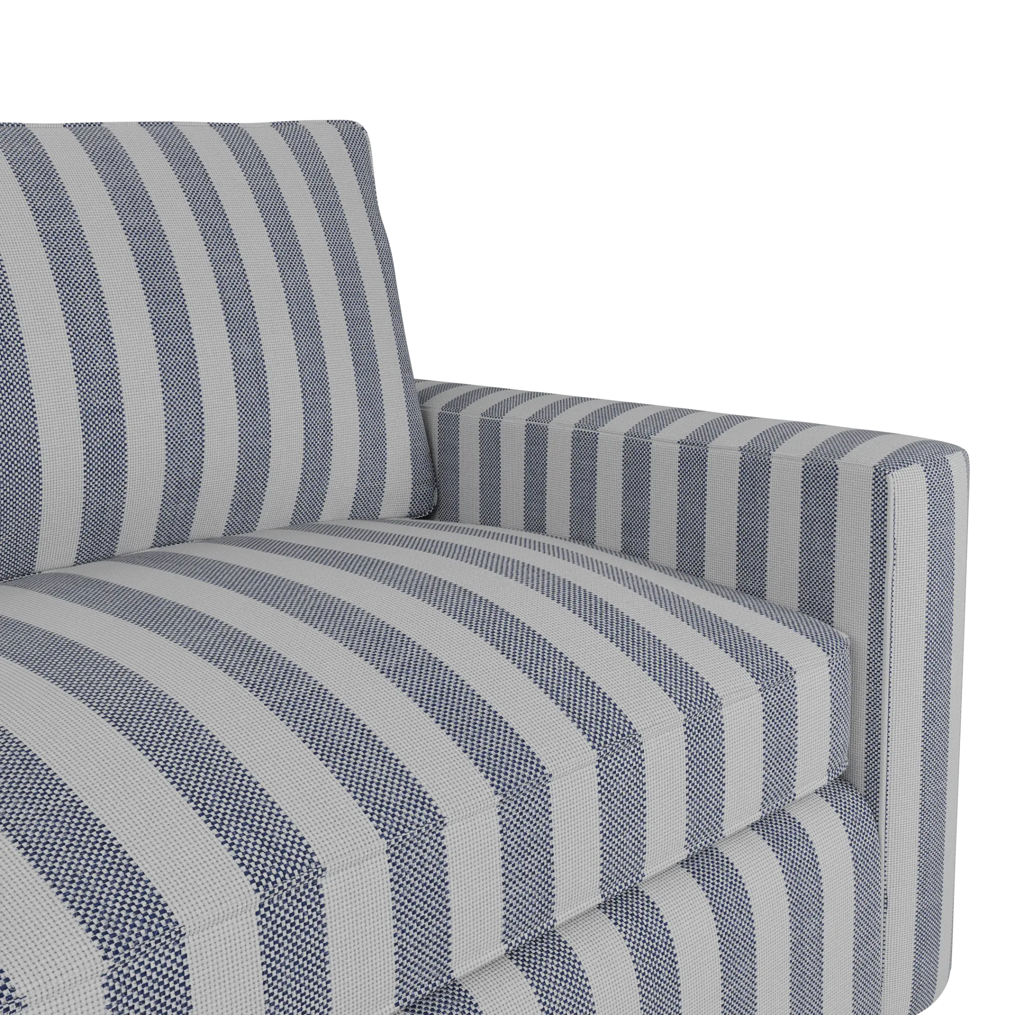 Siesta Sea Lane Dark Blue Fabric Innerspring Sleeper Siesta Sea Lane Dark Blue Fabric Innerspring Sleeper