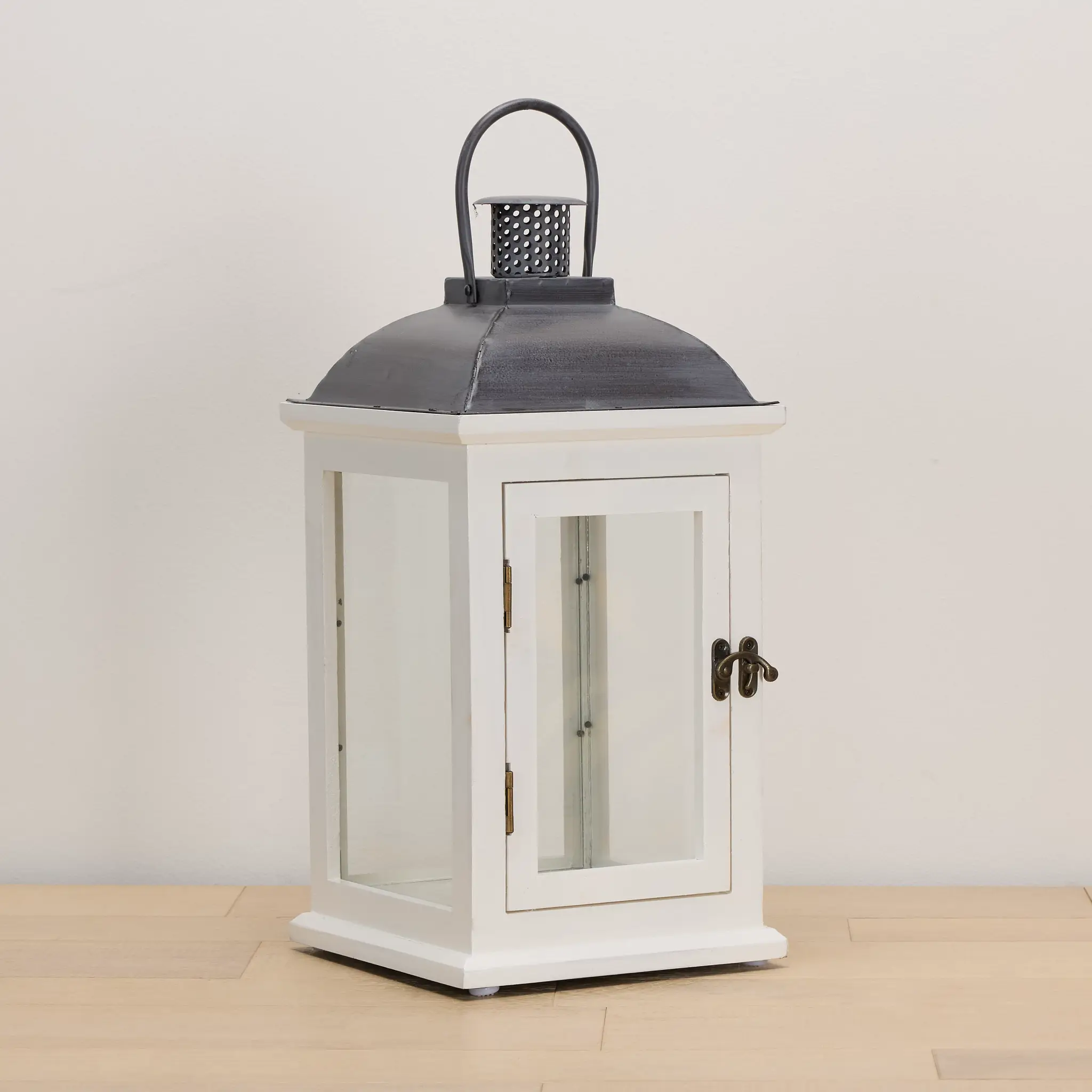 Greensville White Medium Lantern Greensville White Medium Lantern