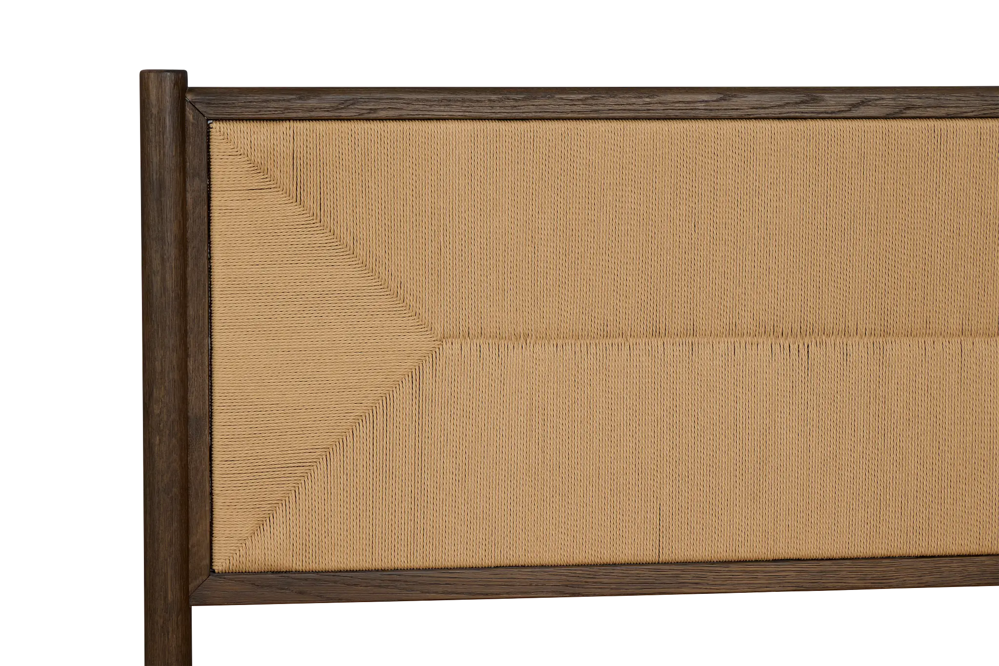 Santorini Dark Tone Woven Panel Bed Santorini Dark Tone Woven Panel Bed