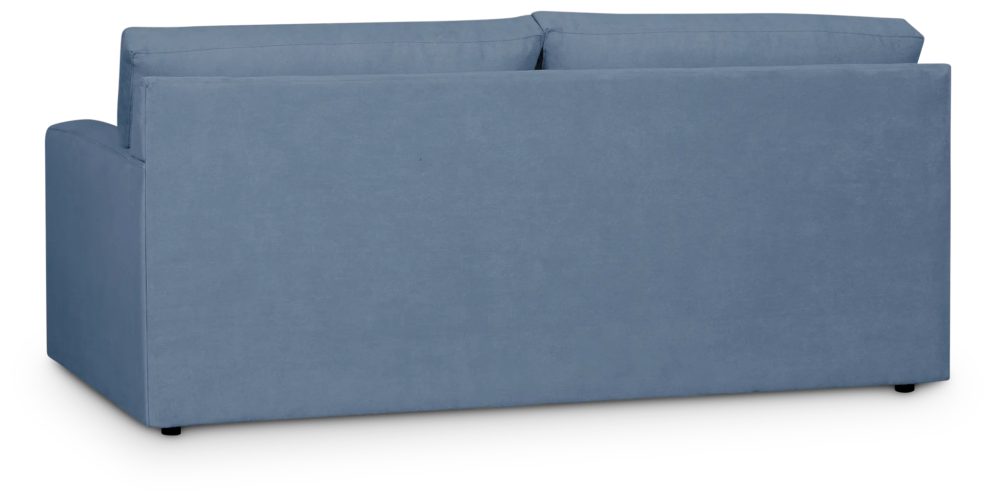 Hudson Blue Fabric Loveseat