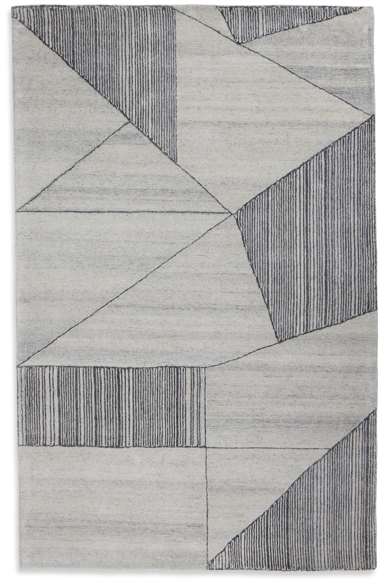 Hoga Gray 8x10 Area Rug