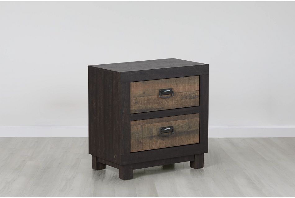 Harlington Dark Tone Nightstand Bedroom Nightstands City Furniture