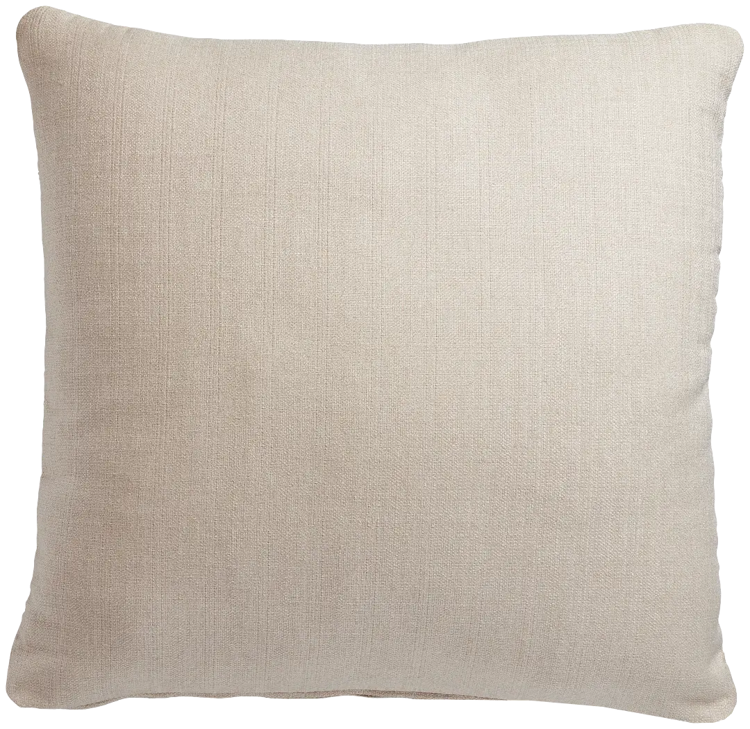 Zeke Beige 24" Accent Pillow Zeke Beige 24" Accent Pillow