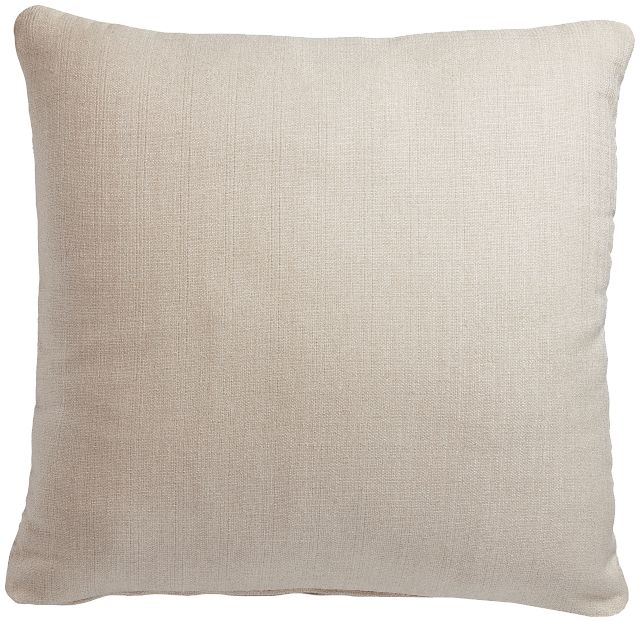 Zeke Beige 24" Accent Pillow