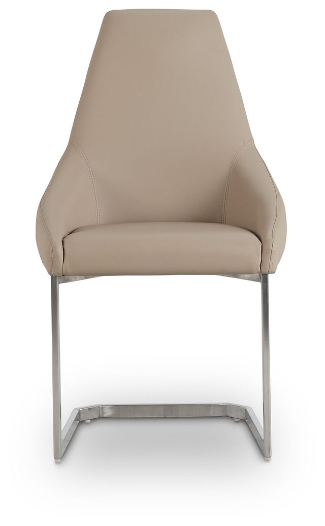 Monaco Taupe Upholstered Side Chair (2)