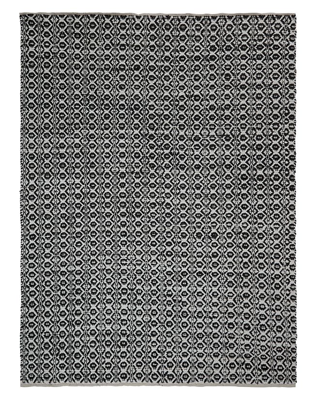 Benoni Black 8x10 Area Rug