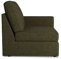 Citymod Green Fabric Right Chair