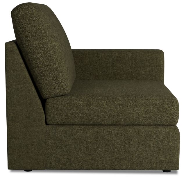 Citymod Green Fabric Right Chair