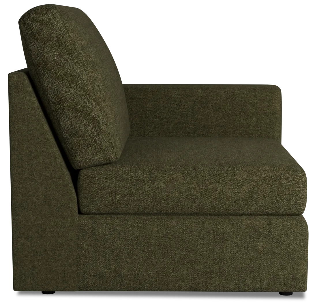 Citymod Green Fabric Right Chair
