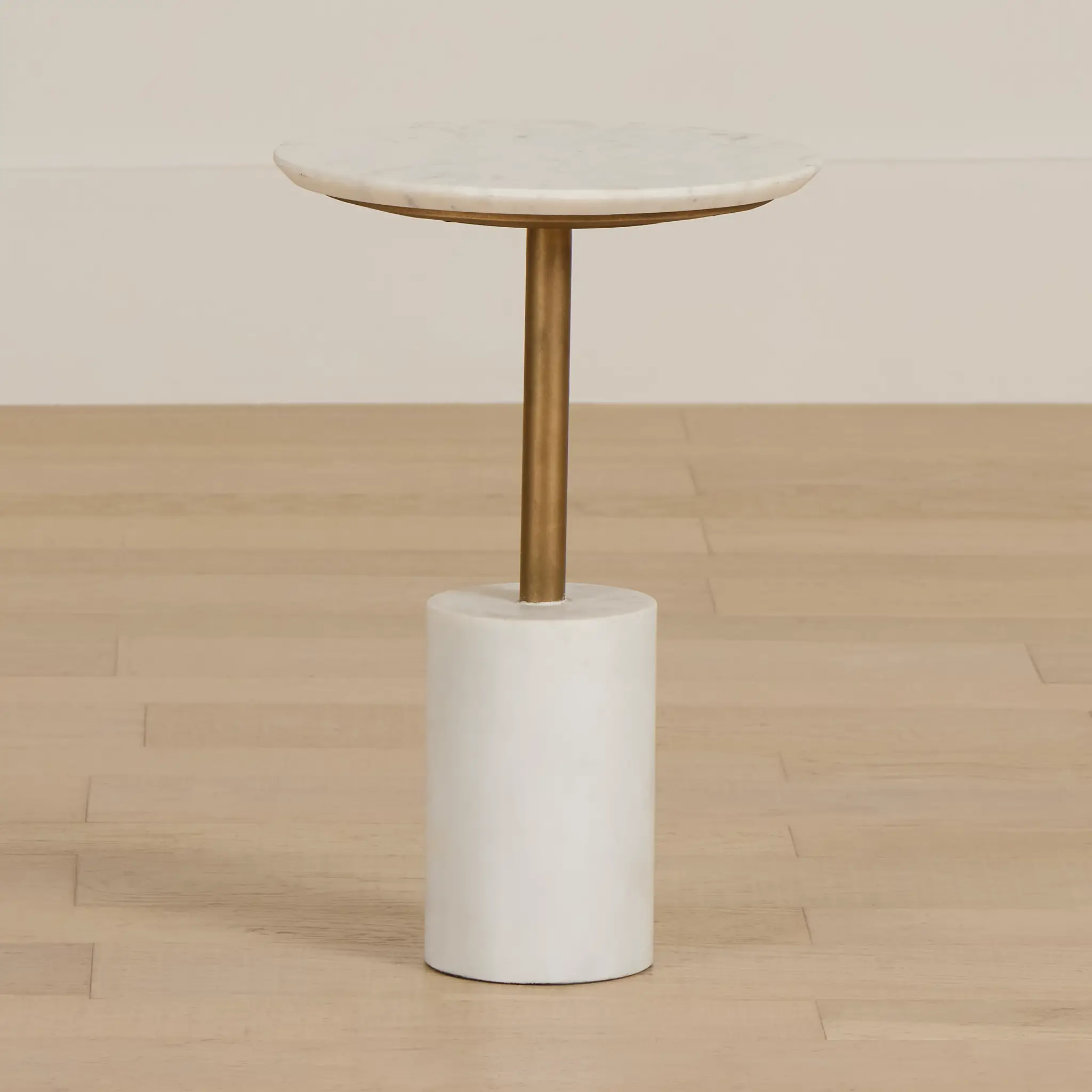 Graham Gold Round End Table Graham Gold Round End Table
