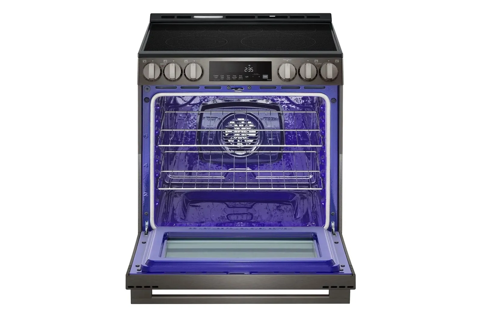 Lg 6333 Series Black Electric Range