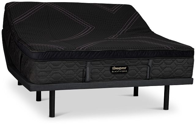 Beautyrest Black Series Two Medium Baselogic Platinum Adjustable Base Mattress Set
