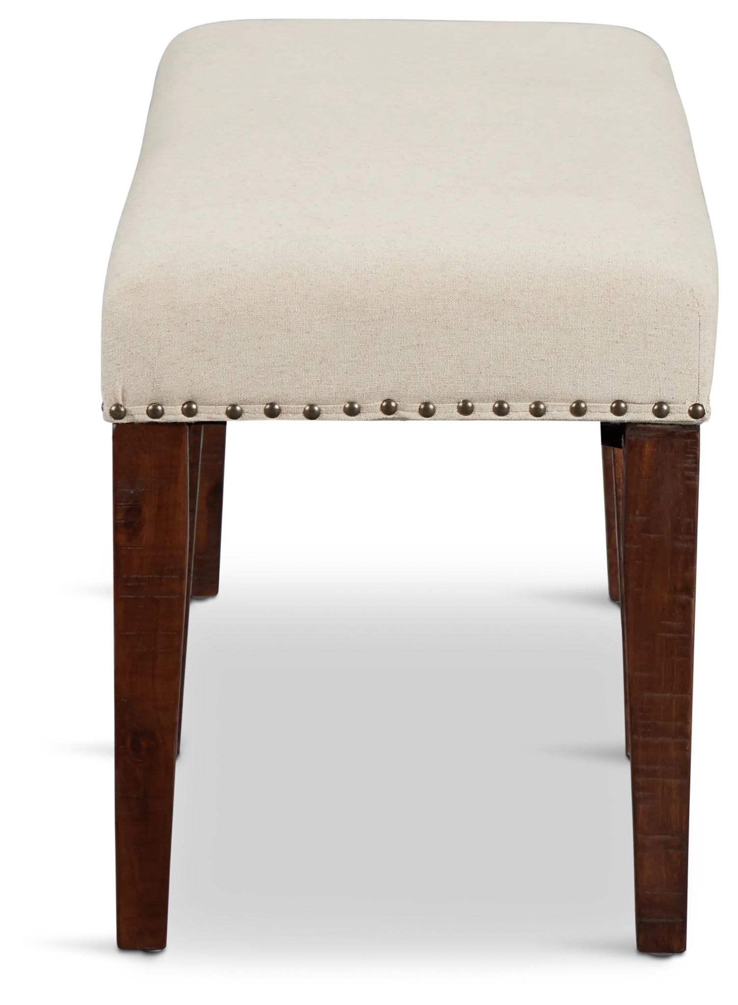 Joplin Dark Tone Upholstered Dining Bench