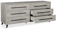 Pomona Gray Drawer Dresser