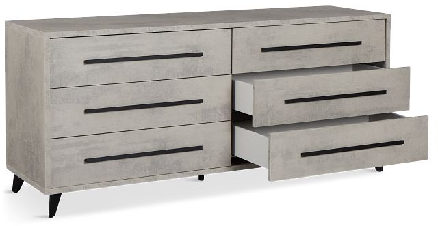 Pomona Gray Drawer Dresser