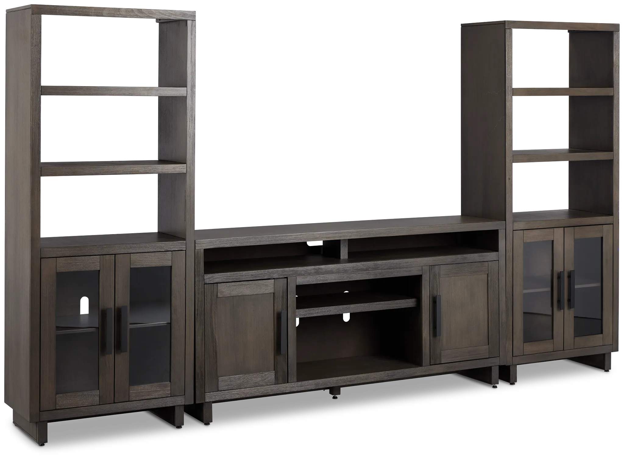 Richmond Gray 64" Door Entertainment Wall